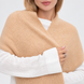 Жіночий в&rsquo;язаний шарф Classic &mdash; Warm Beige Classic_04 фото 2